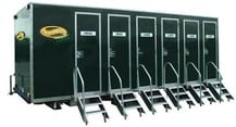 Duke ~ 14 Bay Trailer Porta Potty