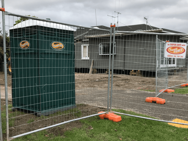 Temporary Fencing Third Panel Subdivide